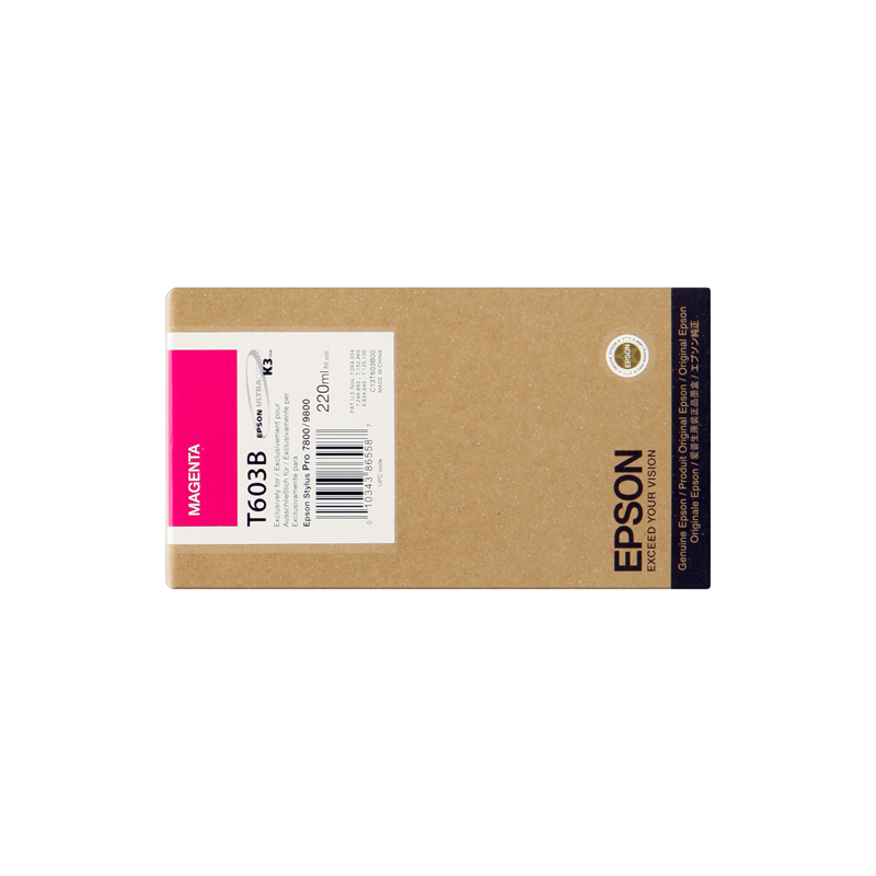 Epson T603B Cartouche Magenta Originale