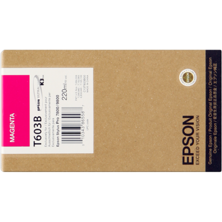 Epson T603B Cartouche Magenta Originale 