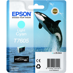 Epson T7605 Cartouche Cyan clair Originale 