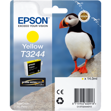 Epson T3244 Cartouche Jaune Originale 