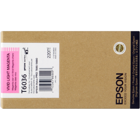 Epson T6036 Cartouche Magenta clair Originale 