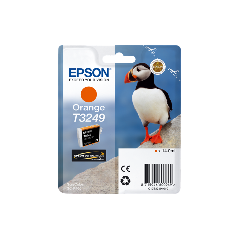Epson T3249 Cartouche Orange Originale