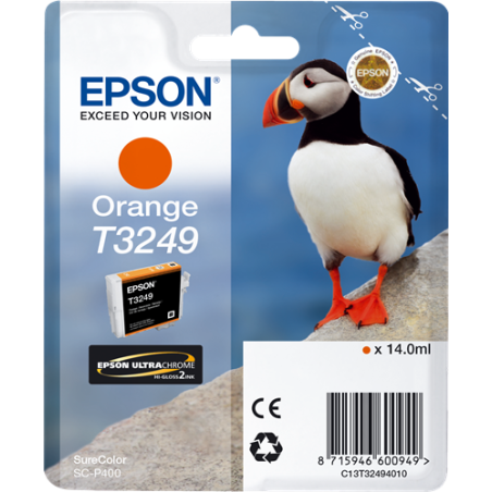 Epson T3249 Cartouche Orange Originale 