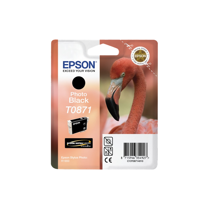 Epson T0871 Cartouche Noir Originale