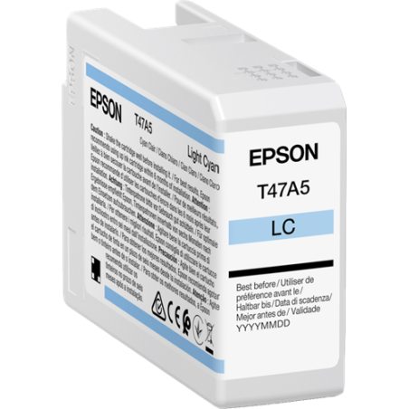 Epson T47A5 Cartouche Cyan clair Originale 