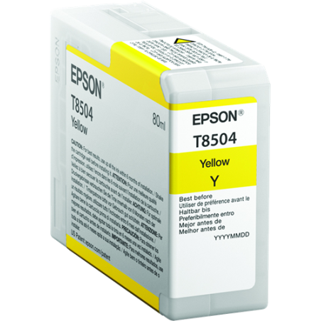 Epson T8504 Cartouche Jaune Originale 