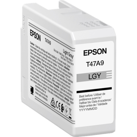 Epson T47A9 Cartouche Gris clair Originale 