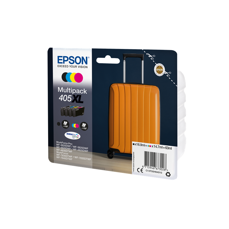 Epson 405XL Multipack 4 Cartouches Originales