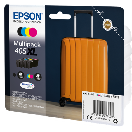 Epson 405XL Multipack 4 Couleurs Original 