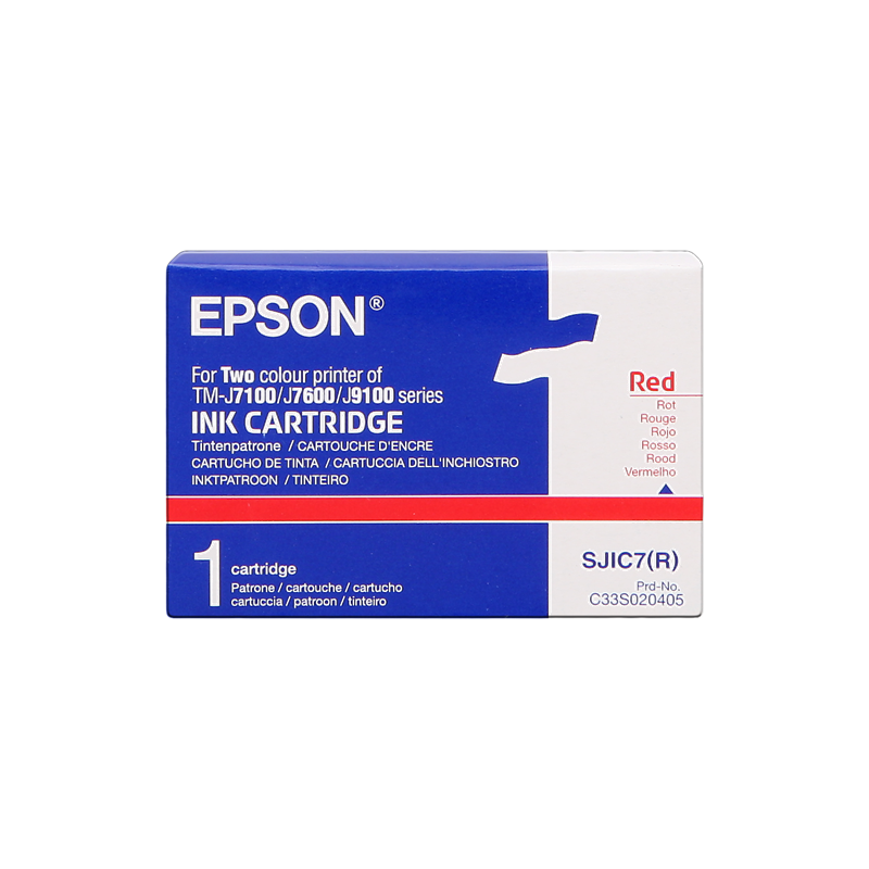 Epson SJIC7-R Cartouche Rouge Originale