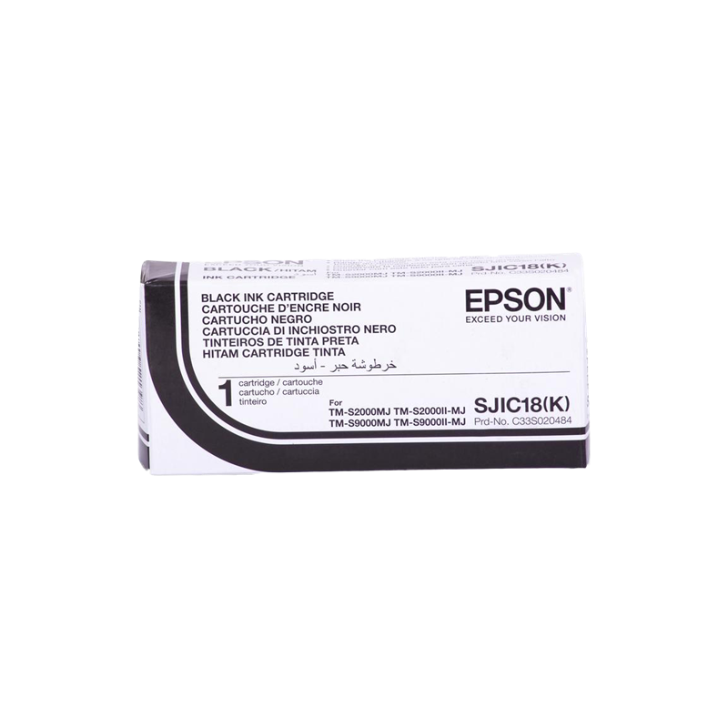 Epson SJIC18 Cartouche Noir Originale
