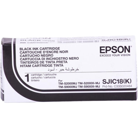 Epson SJIC18 Cartouche Noir Originale 