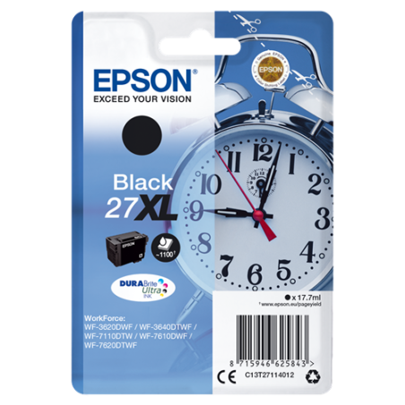 Epson 27XL Cartouche Noir Originale 