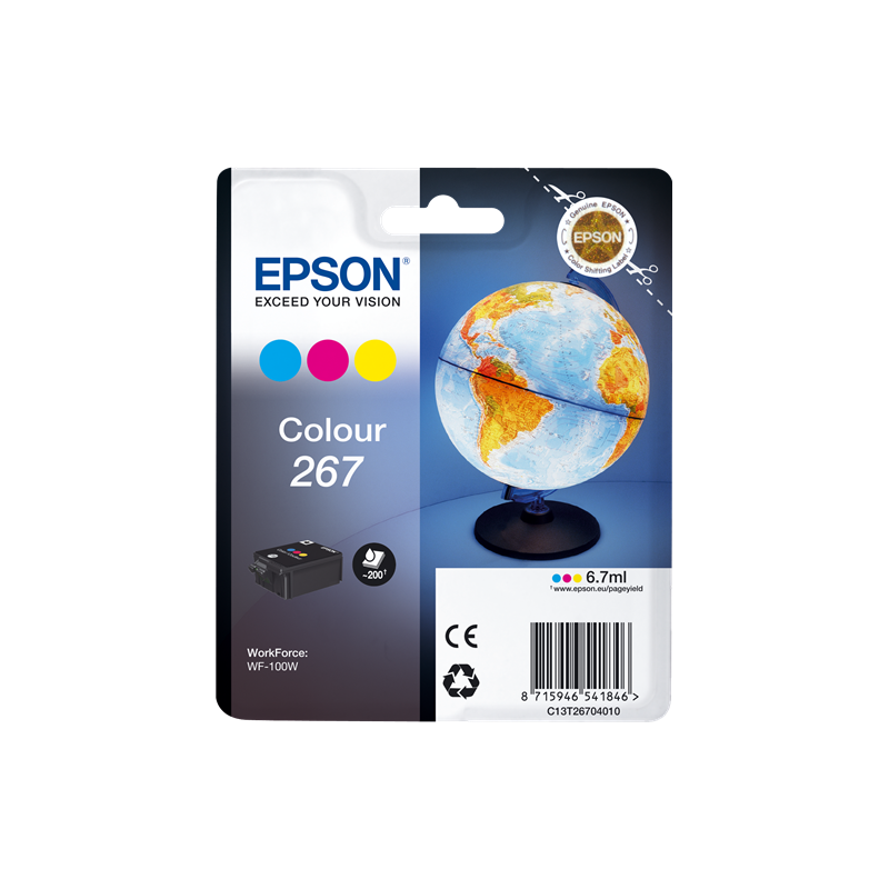 Epson T267 Cartouche Couleur Originale