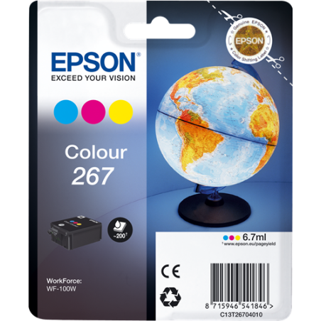 Epson T267 Cartouche Couleur Originale 