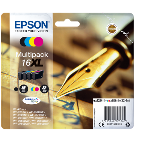 Epson 16XL Multipack 4 Couleurs Original 