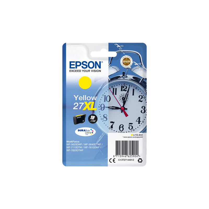 Epson 27XL Cartouche Jaune Originale