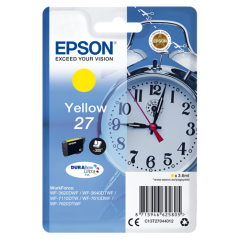 Epson 27 Cartouche Jaune Originale 