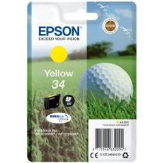 Epson 34 Cartouche Jaune Originale 