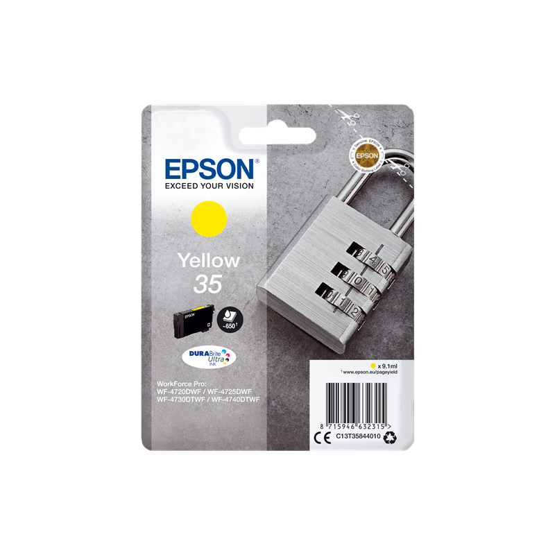 Epson 35 Cartouche Jaune Originale