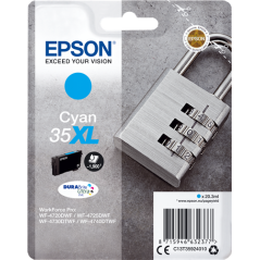 Epson 35XL Cartouche Cyan Originale 