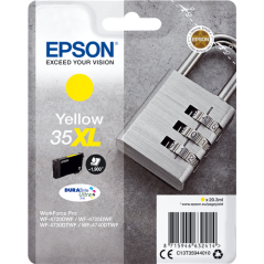 Epson 35XL Cartouche Jaune Originale 