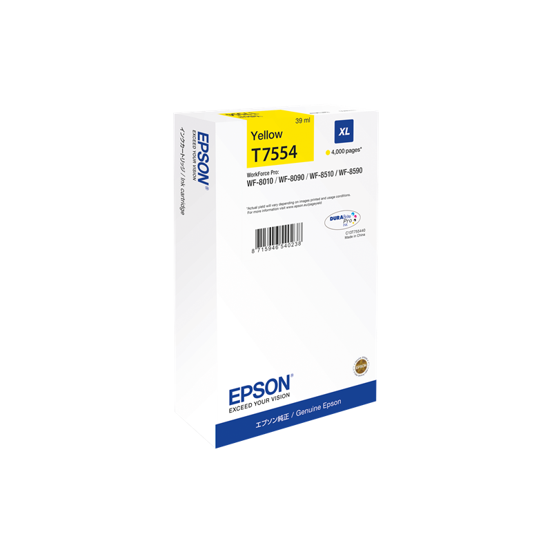 Epson T7554 Cartouche Jaune Originale