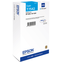 Epson T7542 XXL Cartouche Cyan Originale 