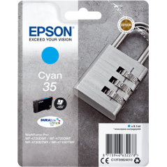 Epson 35 Cartouche Cyan Originale 