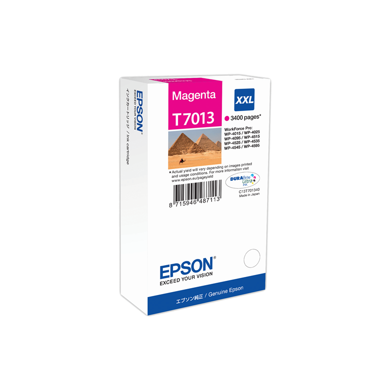 Epson T7013 Cartouche Magenta Originale