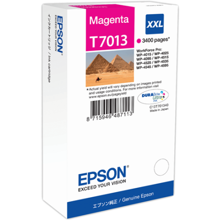 Epson T7013 Cartouche Magenta Originale 