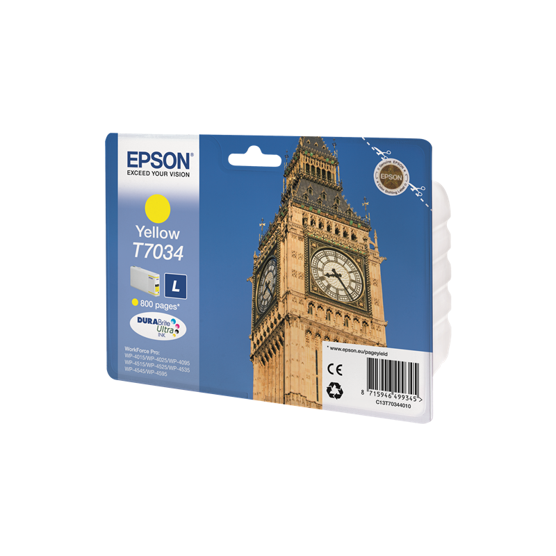 Epson T7034 Cartouche Jaune Originale
