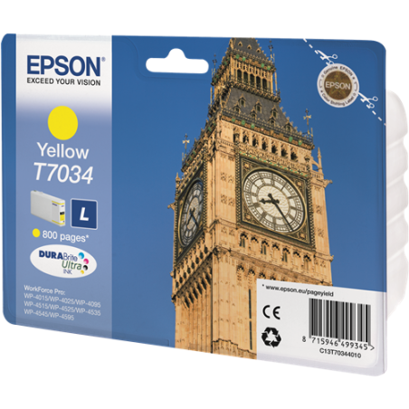 Epson T7034 Cartouche Jaune Originale 