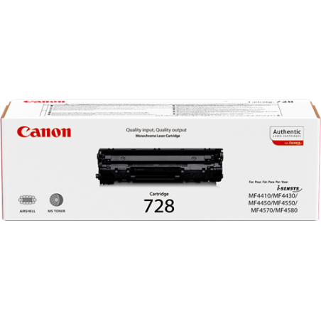 Canon 728 Toner Noir Original 