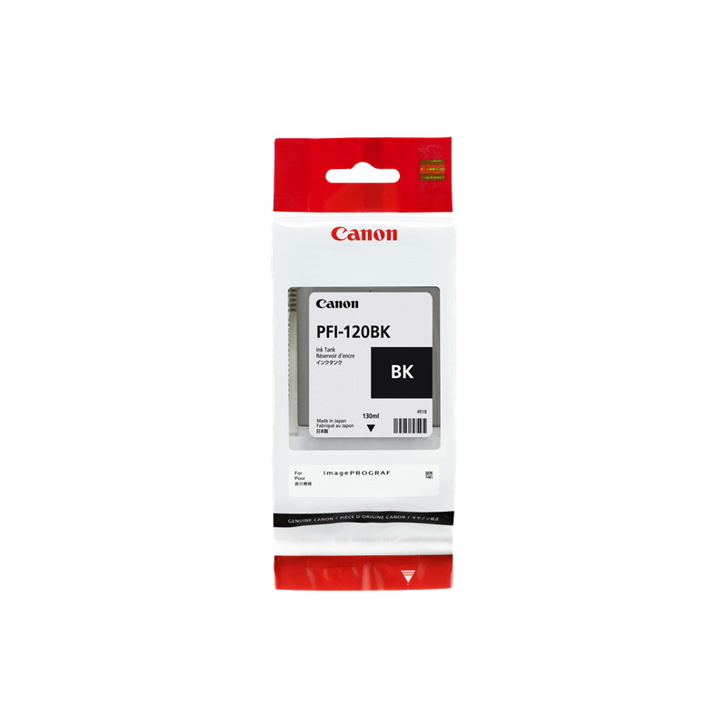 Canon PFI-120bk Cartouche Noir Originale