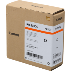 Canon PFI-2300o Cartouche Orange Originale 
