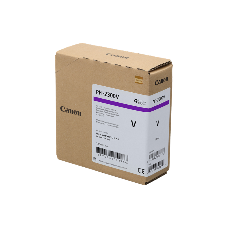 Canon PFI-2300v Cartouche Violet Originale Canon PFI-2300v Cartouche Violet Originale