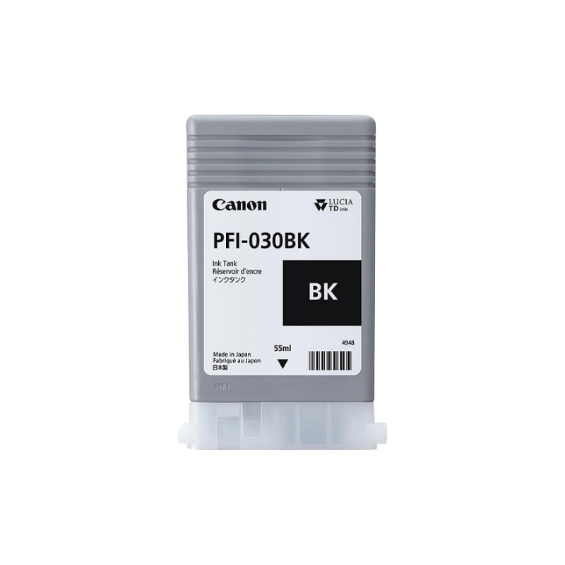 Canon PFI-030BK Cartouche Noir Originale
