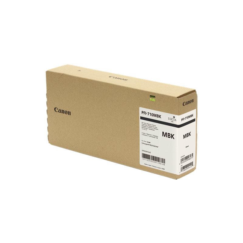 Canon PFI-710mbk Cartouche Noir Originale