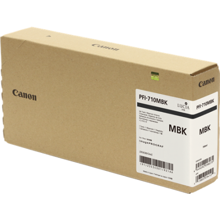 Canon PFI-710mbk Cartouche Noir Originale 