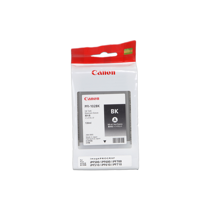 Canon PFI-102bk Cartouche Noir Originale