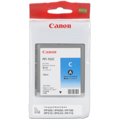 Canon PFI-102c Cartouche Cyan Originale 