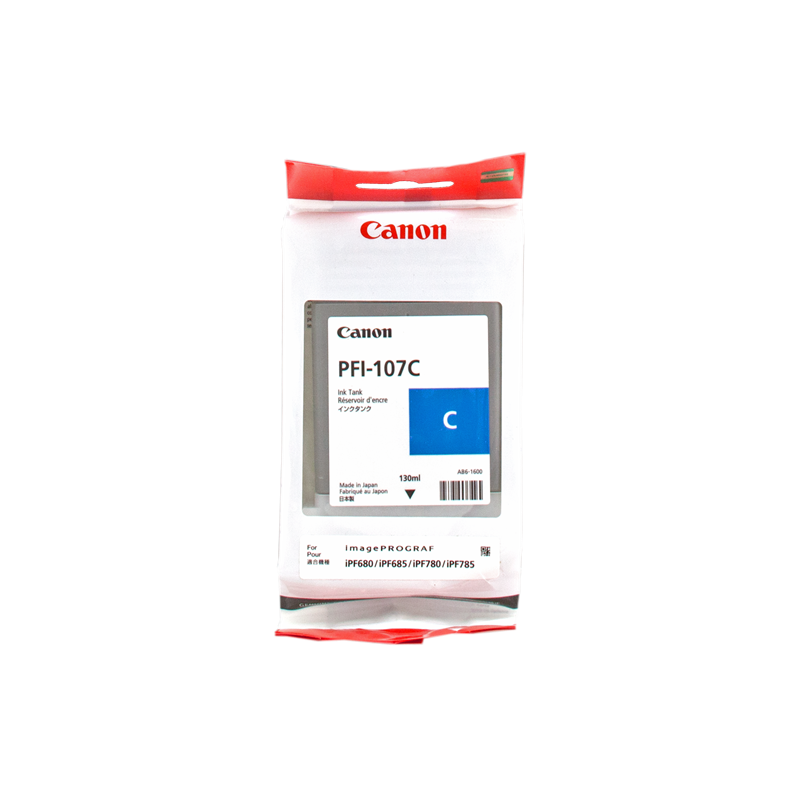 Canon PFI-107c Cartouche Cyan Originale Canon PFI-107c Cartouche Cyan Originale
