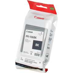Canon PFI-106bk Cartouche Noir Originale 
