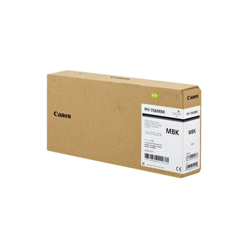 Canon PFI-706mbk Cartouche Noir Originale