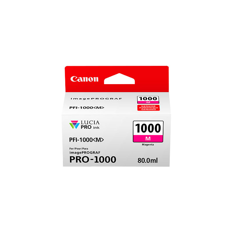 Canon PFI-1000m Cartouche Magenta Originale