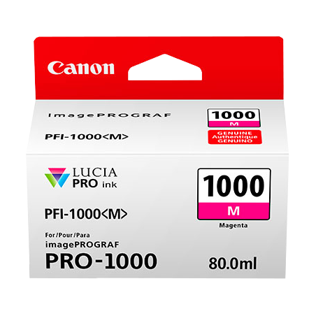Canon PFI-1000m Cartouche Magenta Originale 