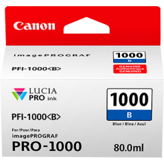 Canon PFI-1000b Cartouche Bleu Originale 