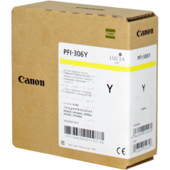 Canon PFI-306y Cartouche Jaune Originale 