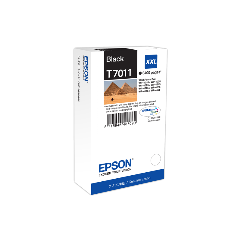 Epson T7011 Cartouche Noir Originale
